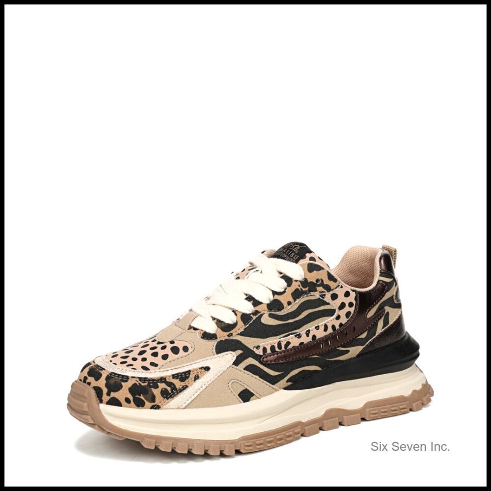 Casual Platform Wedge Sneakers Vegan Lace-Up Retro Y2K Chic Comfort Footbed